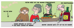 Le rêve de Noël de J'suis Verte, par Polo