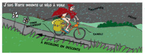 Voyage : Vélo à voile, par Polo