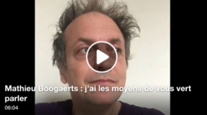Mathieu Boogaerts : vidéo